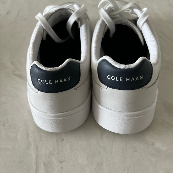 White Cole Haan Grand Cross Court Sneakers Size 10 - Picture 6 of 6
